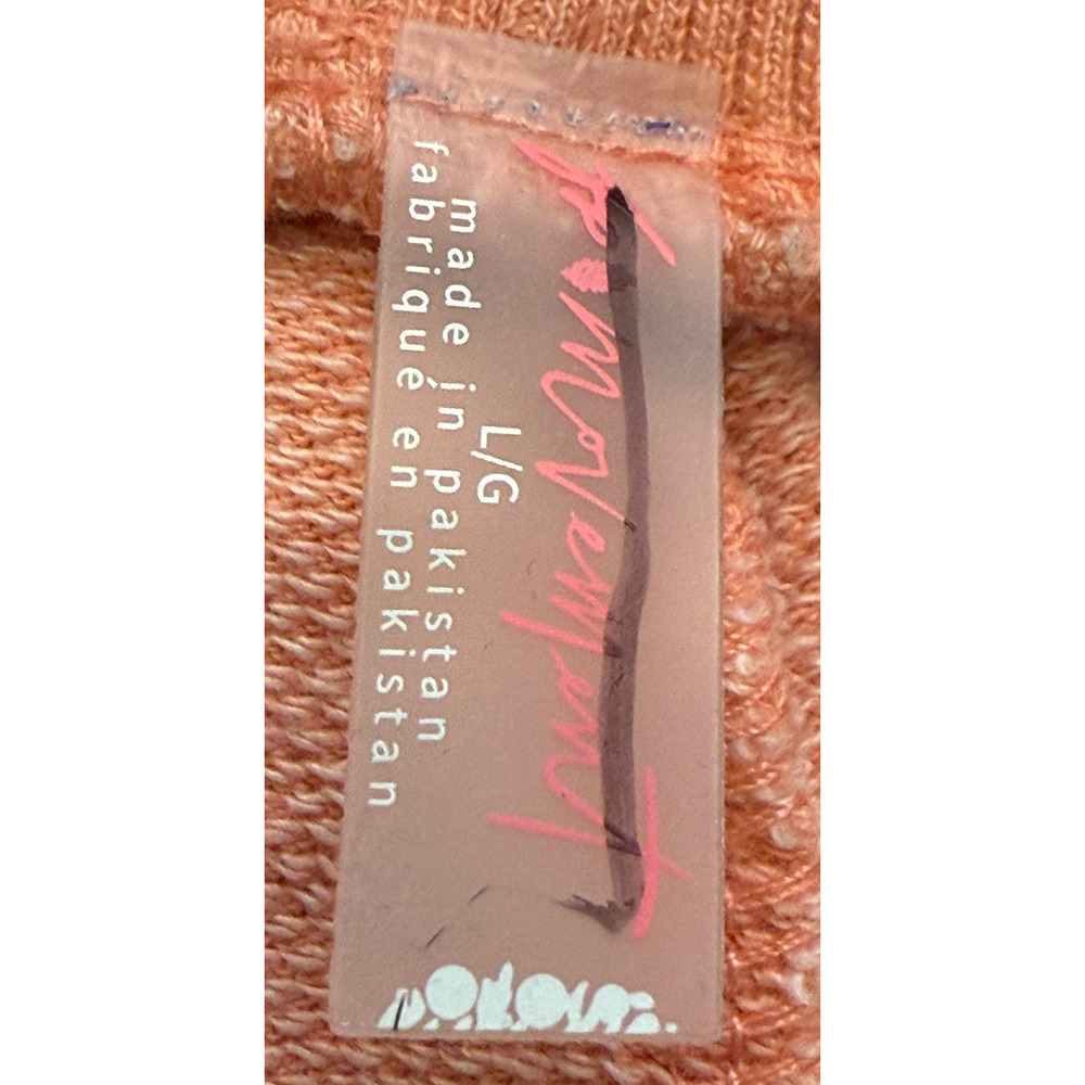 NEW FREE PEOPLE FP MOVEMENT GUAVA PLAYBOOK SWEATPANTS JOGGER PANTS SZ L - Picture 6 of 8